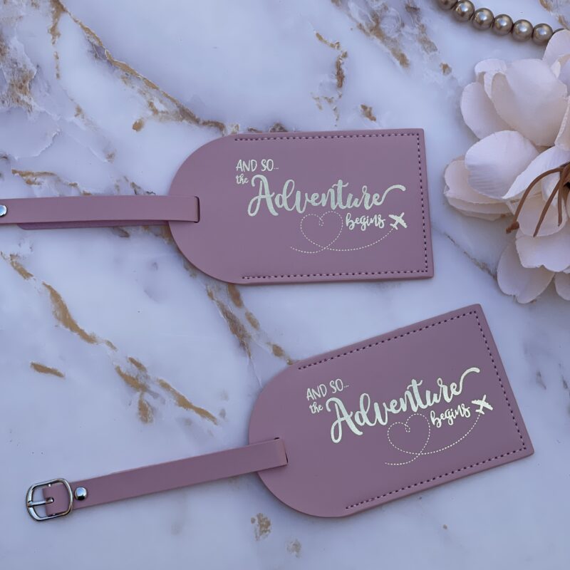 Luggage Tags - Pink