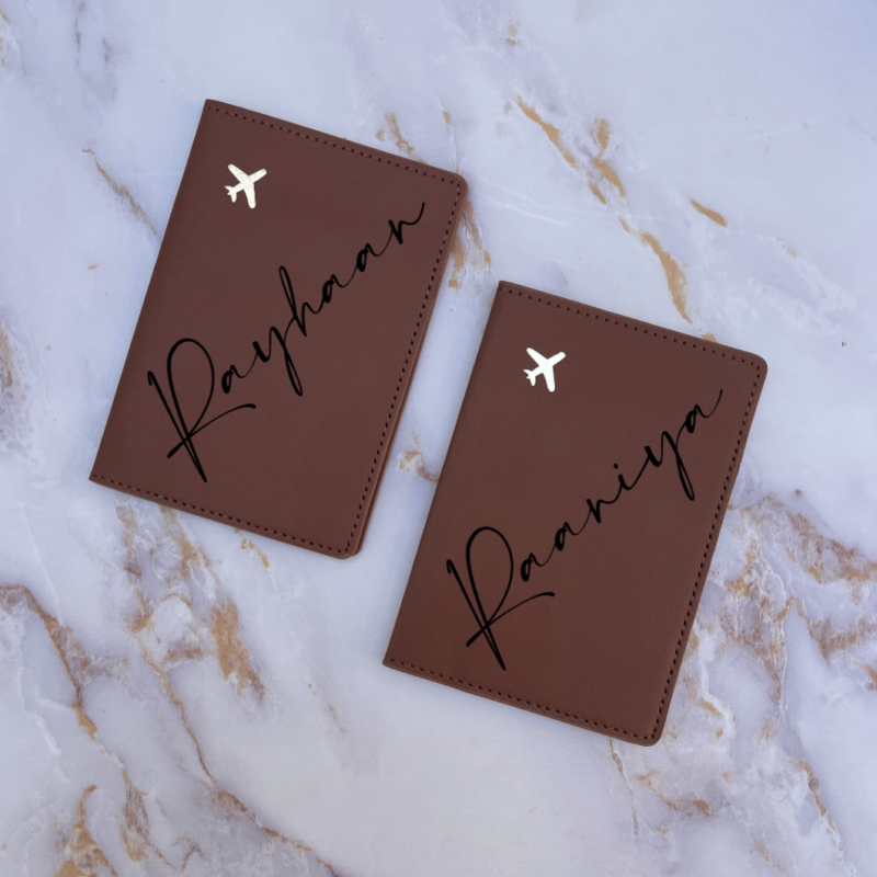 Passport Cover - Brown