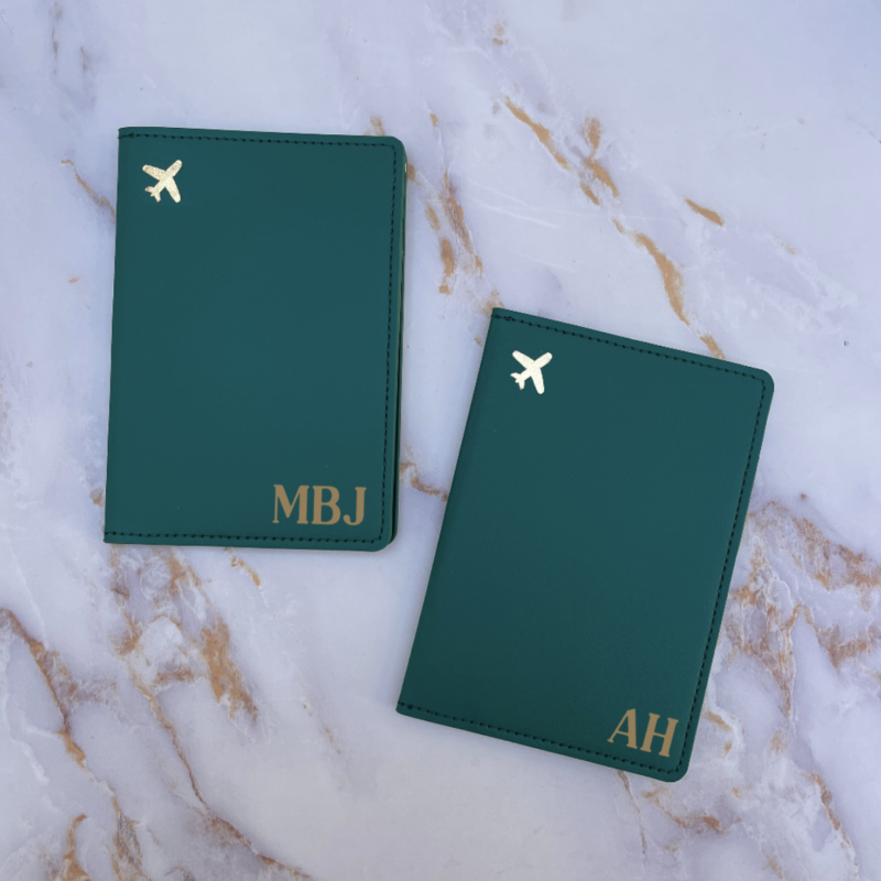 Passport Cover - Bottle Green